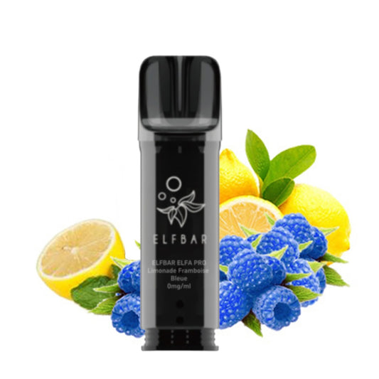 ELFBAR - ELFA Pro Pack de 2 Pods – Limonade Framboise Bleue