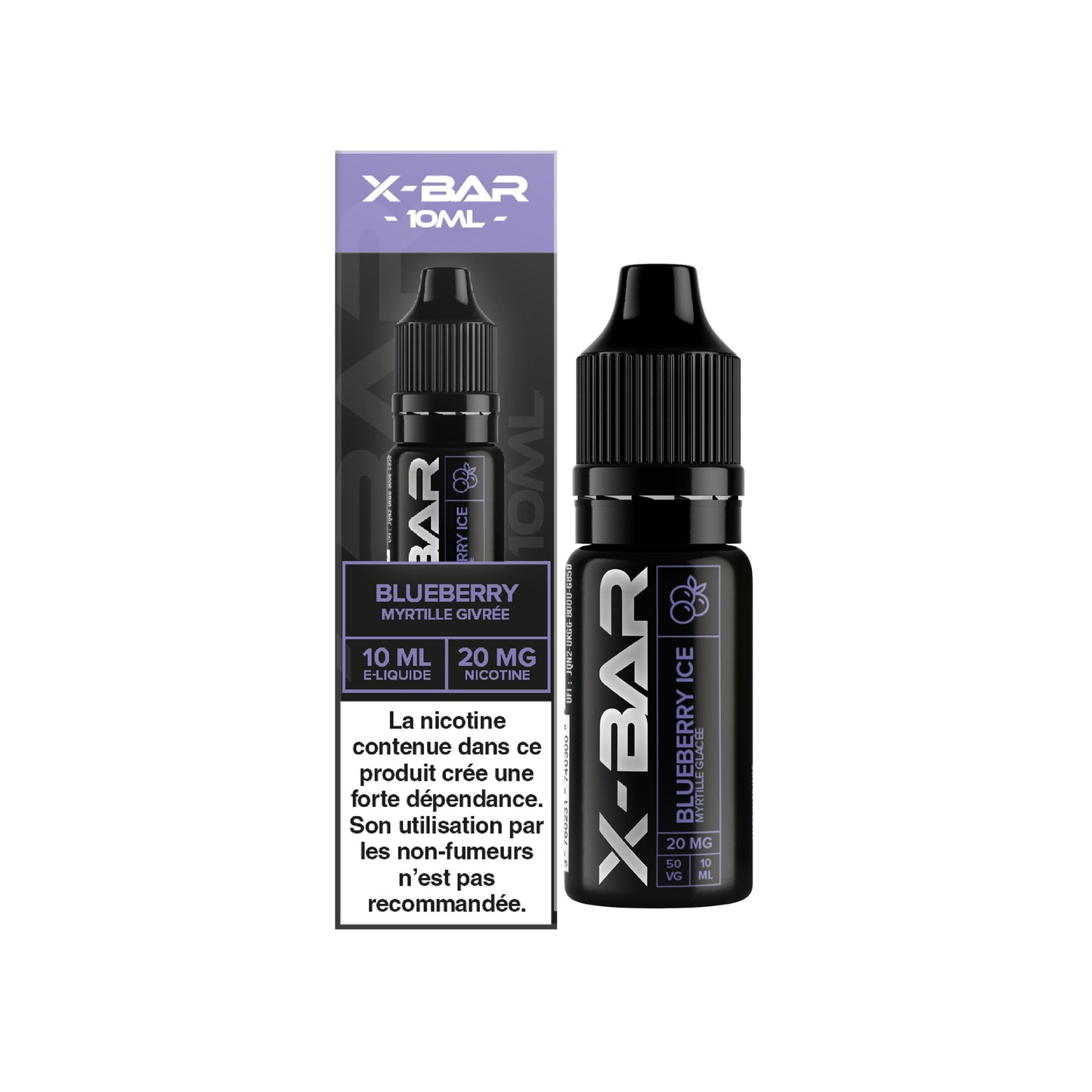 E-liquido – Mirtillo Glaciale 10 ml