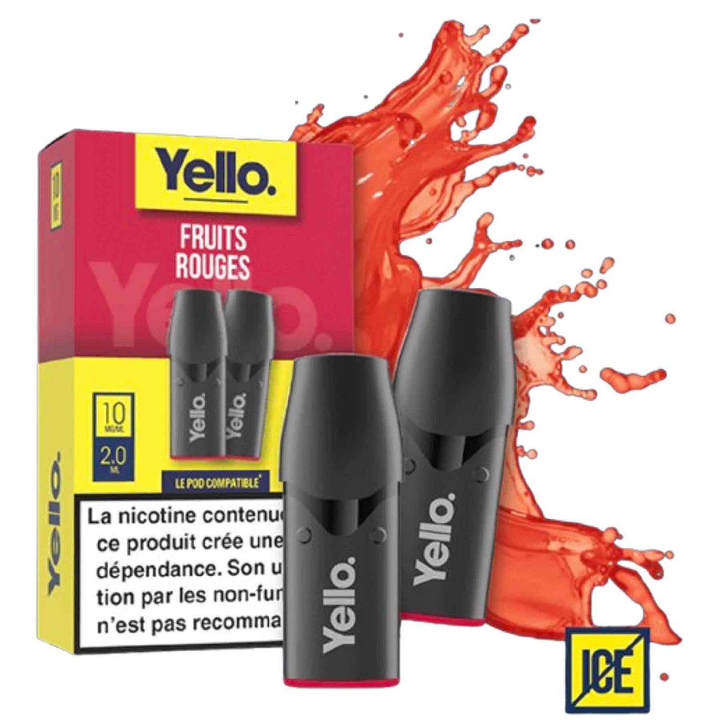 Yello x2 Iced Peach Pods