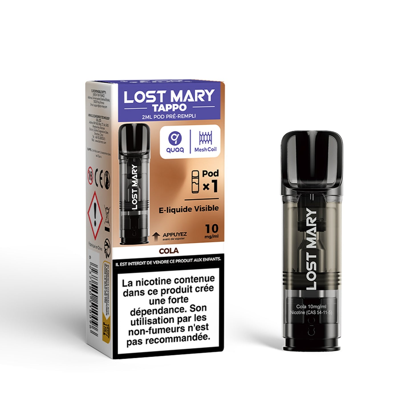 Lost Mary Tappo Pod 2 ml 10 mg