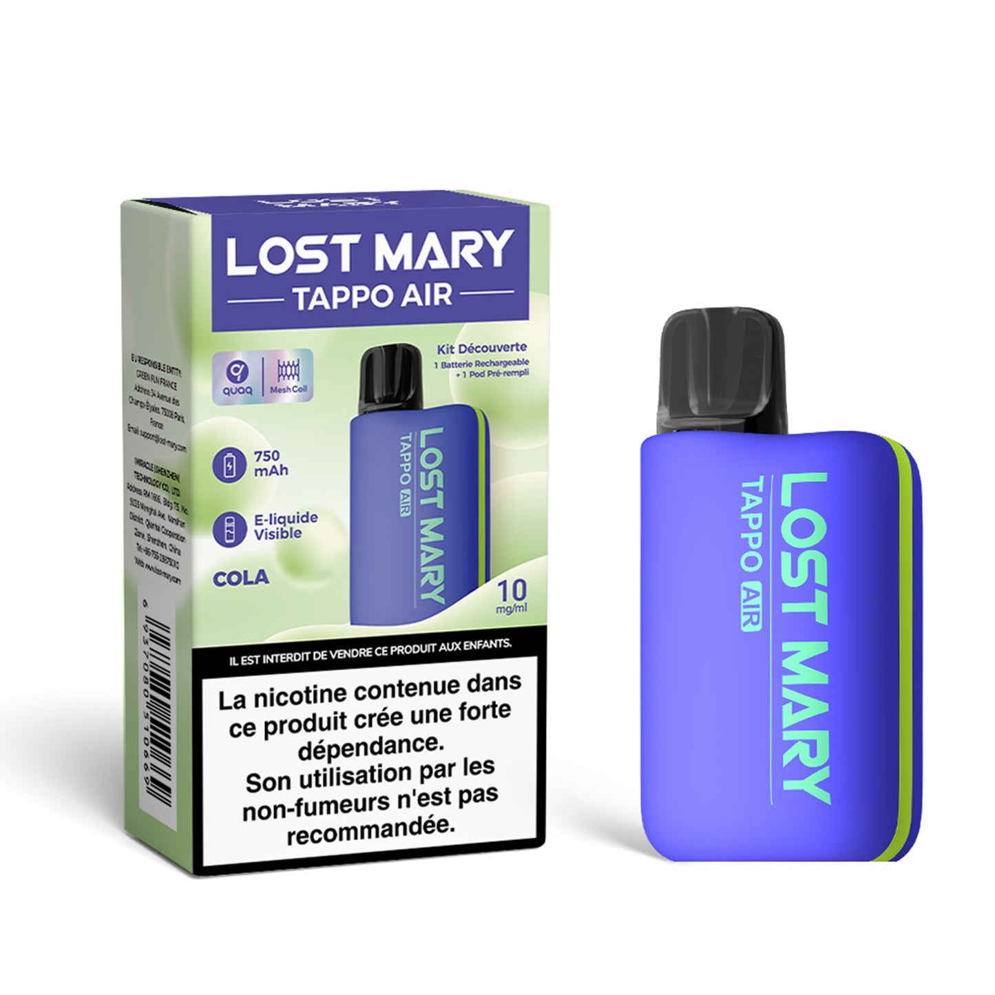 Lost Mary Kit Tappo Air - Cola