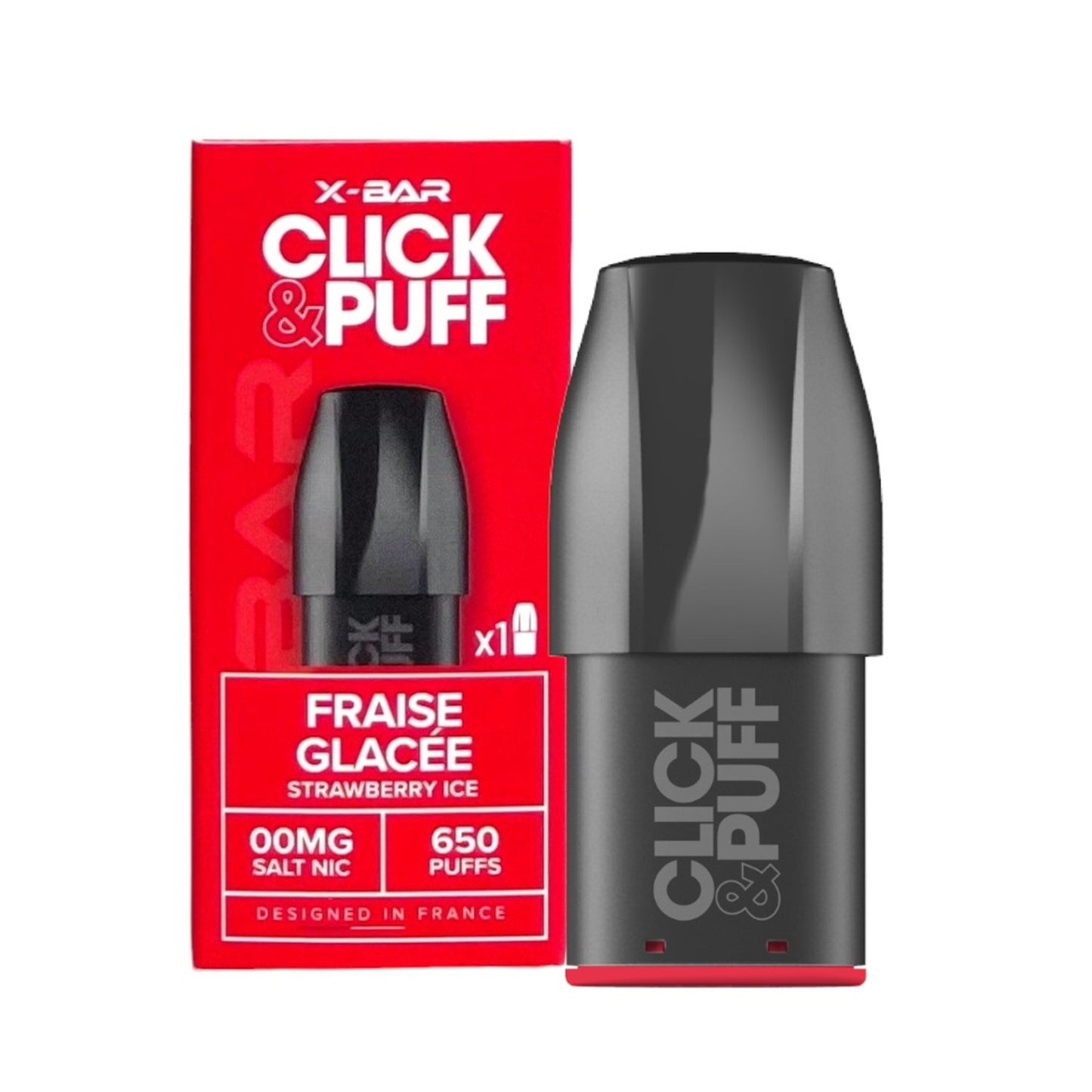 Click & Puff – Pod - Strawberry Ice