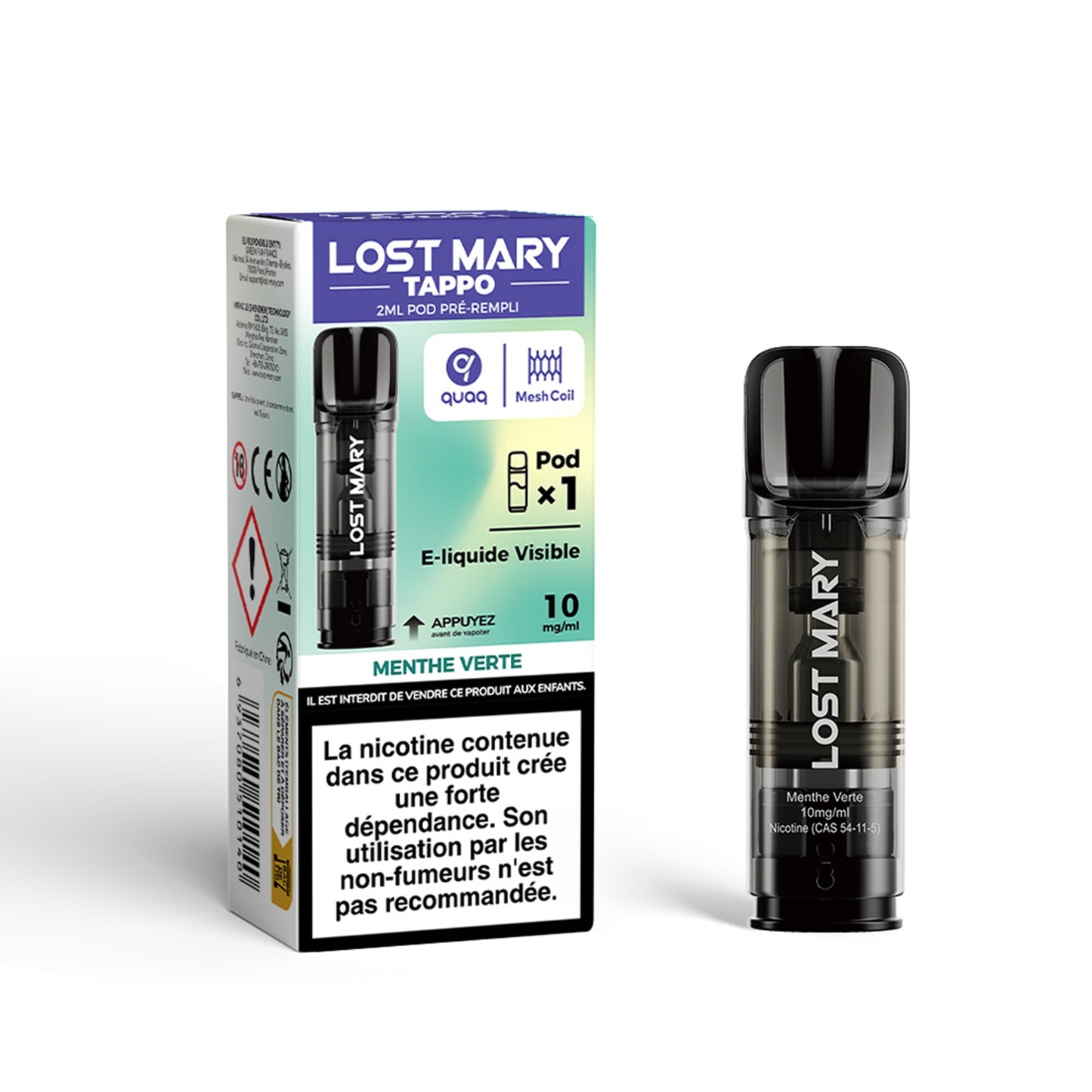Lost Mary Tappo Pod 2 ml 10 mg