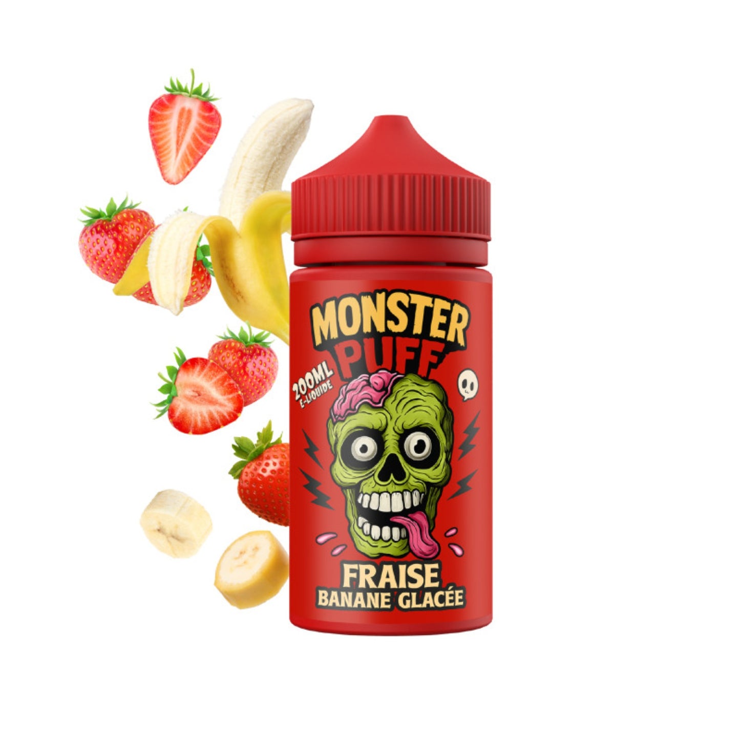 Monster 200ml - Strawberry Banana Ice