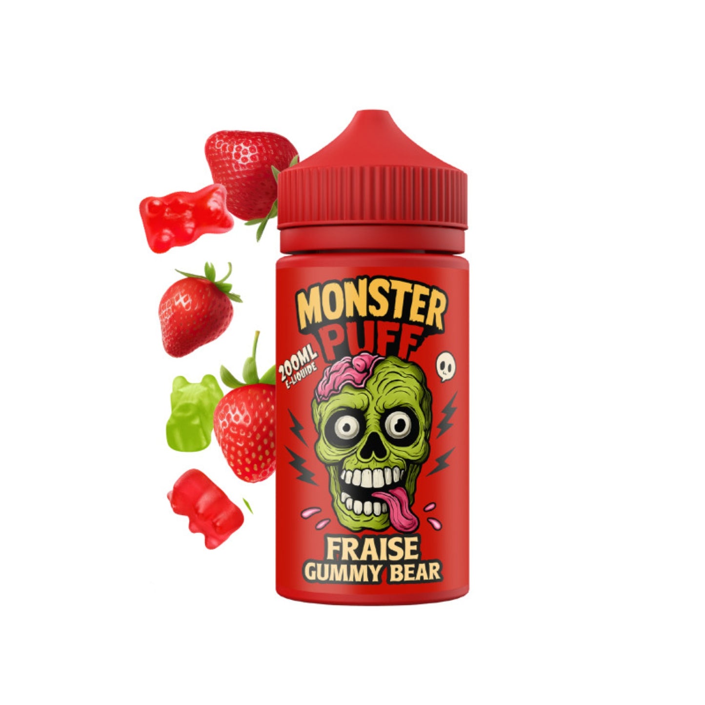 Monster 200ml - Strawberry Gummy Bear