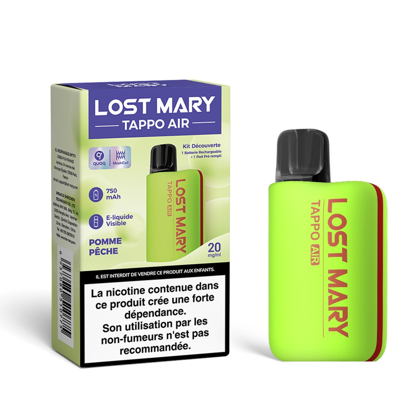 Lost Mary Kit Tappo Air - Mela Pesca