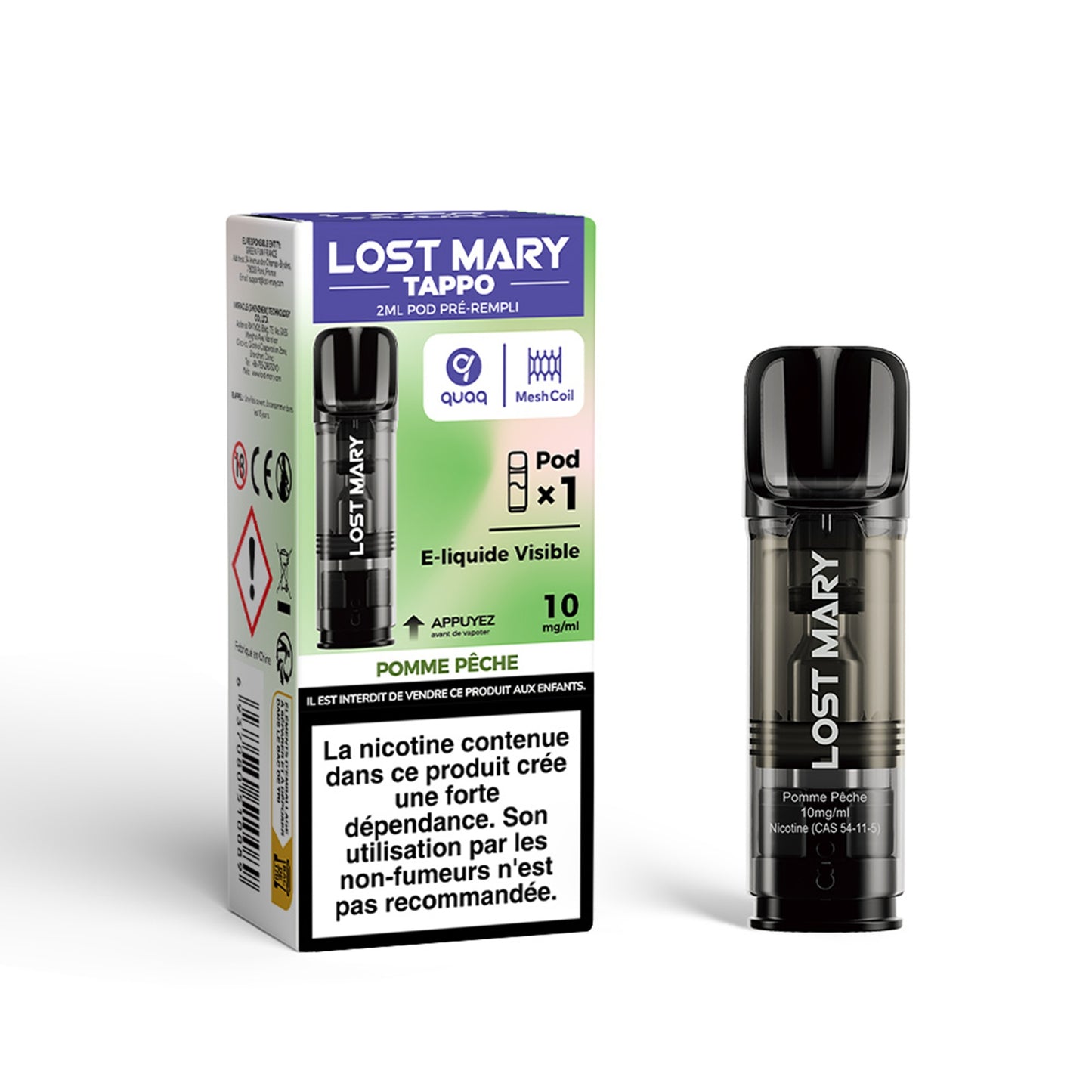 Lost Mary Tappo Pod 2 ml 10 mg