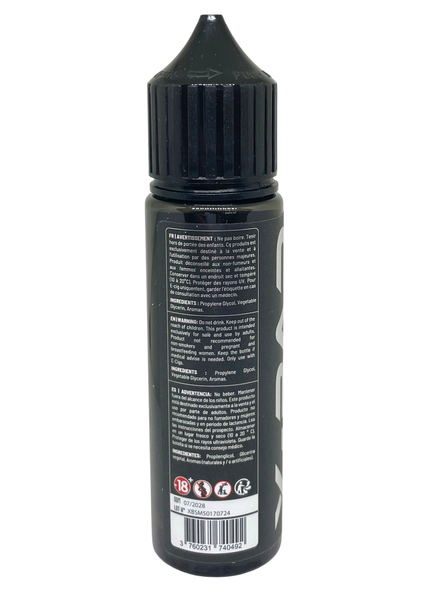 X-BAR E-liquido 50ml Milkshake alla fragola