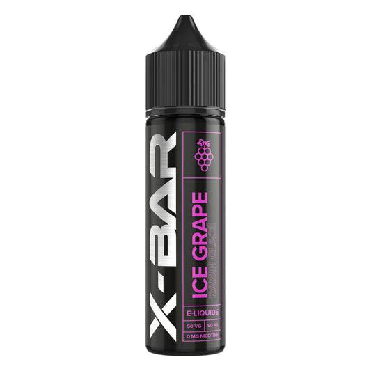 X-BAR E-liquide 50ml Raisin Glacé
