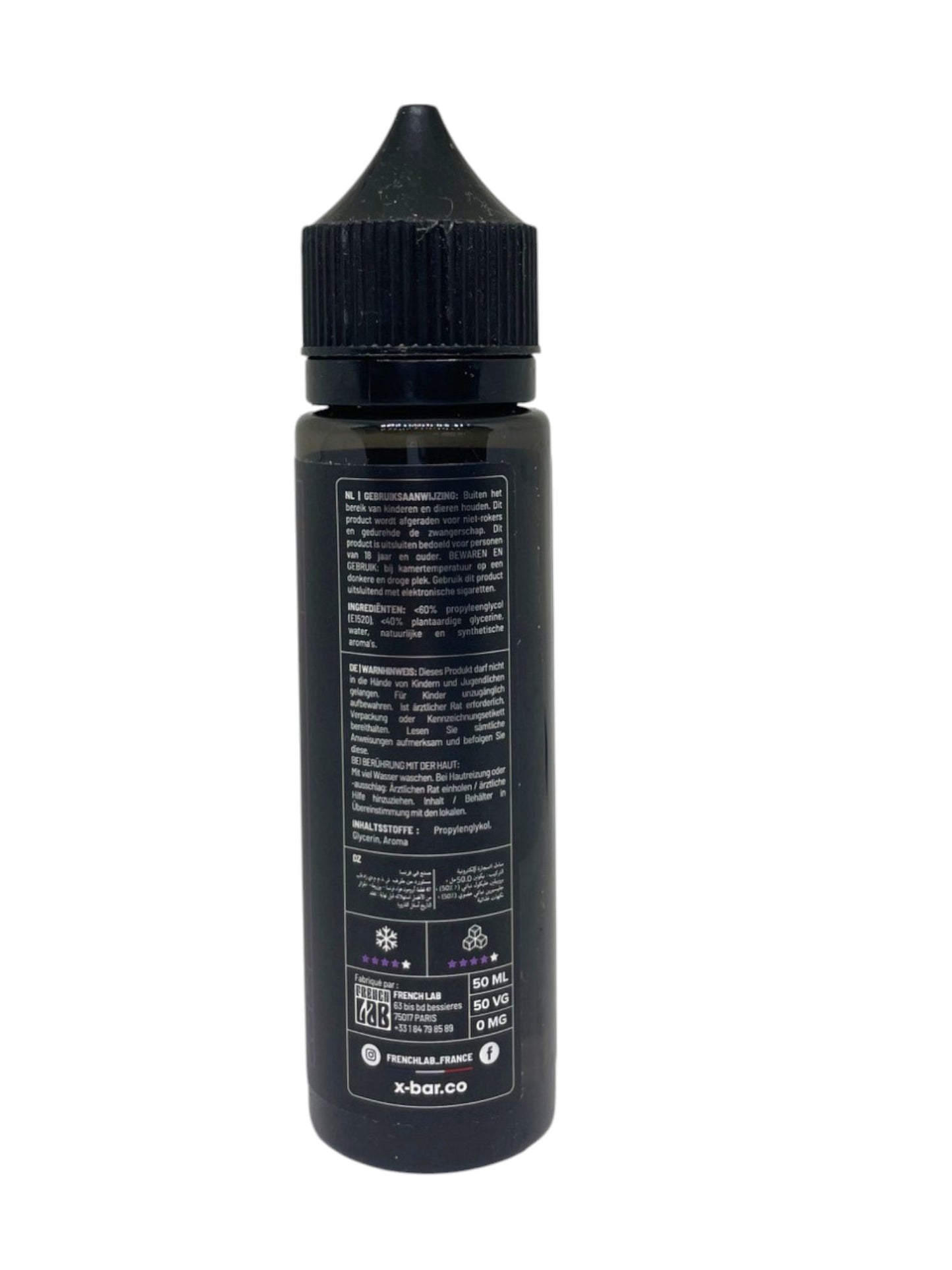 X-BAR E-liquido 50ml Uva Glacé