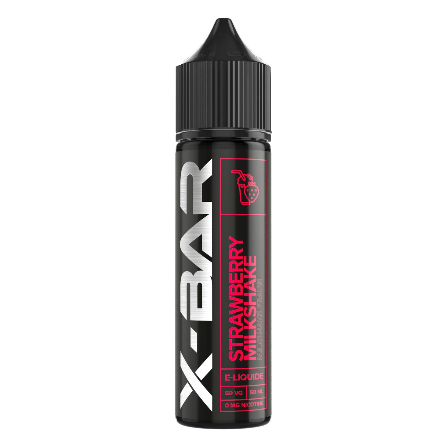 X-BAR E-liquido 50ml Milkshake alla fragola