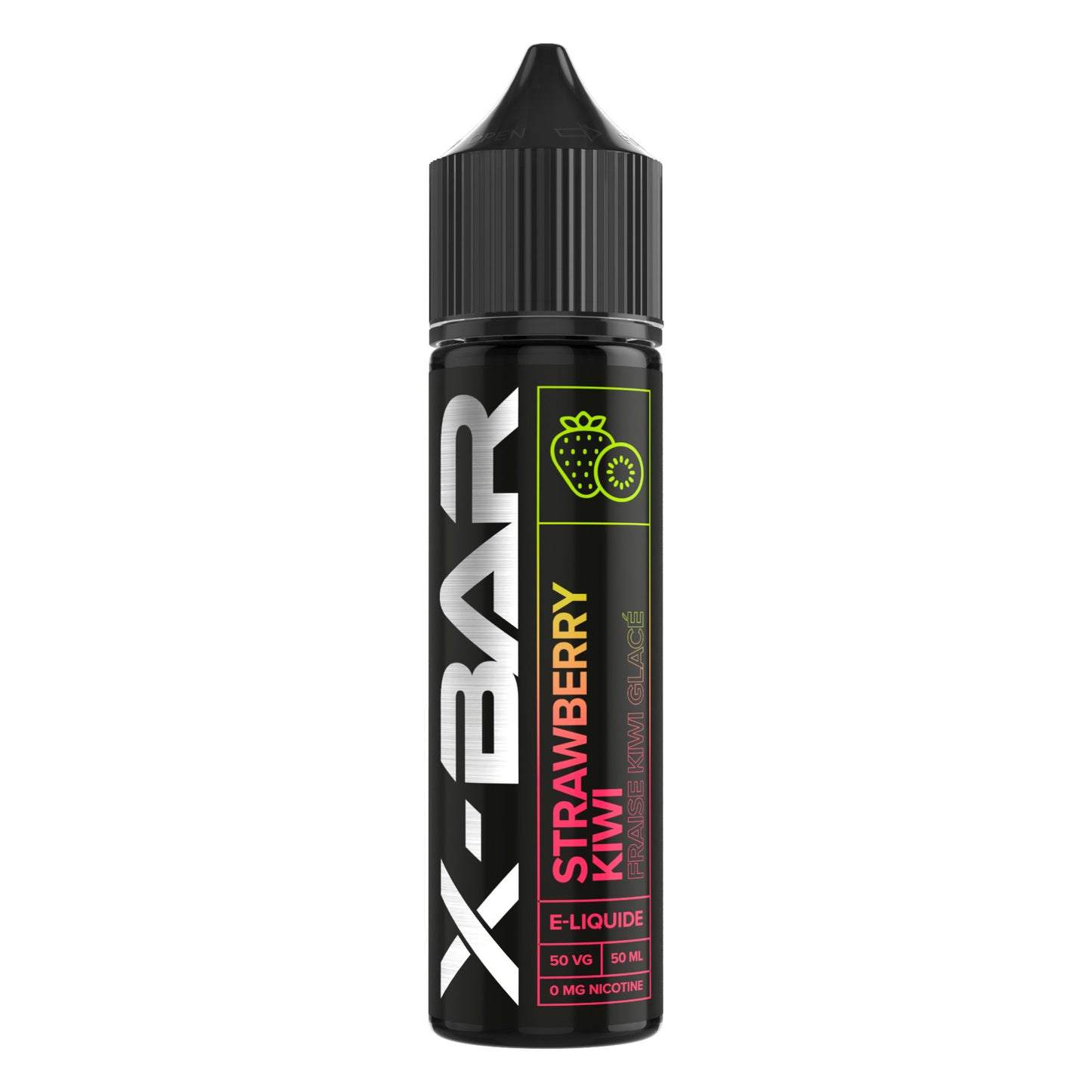 X-BAR E-liquido 50ml Fragola Kiwi Glaciale