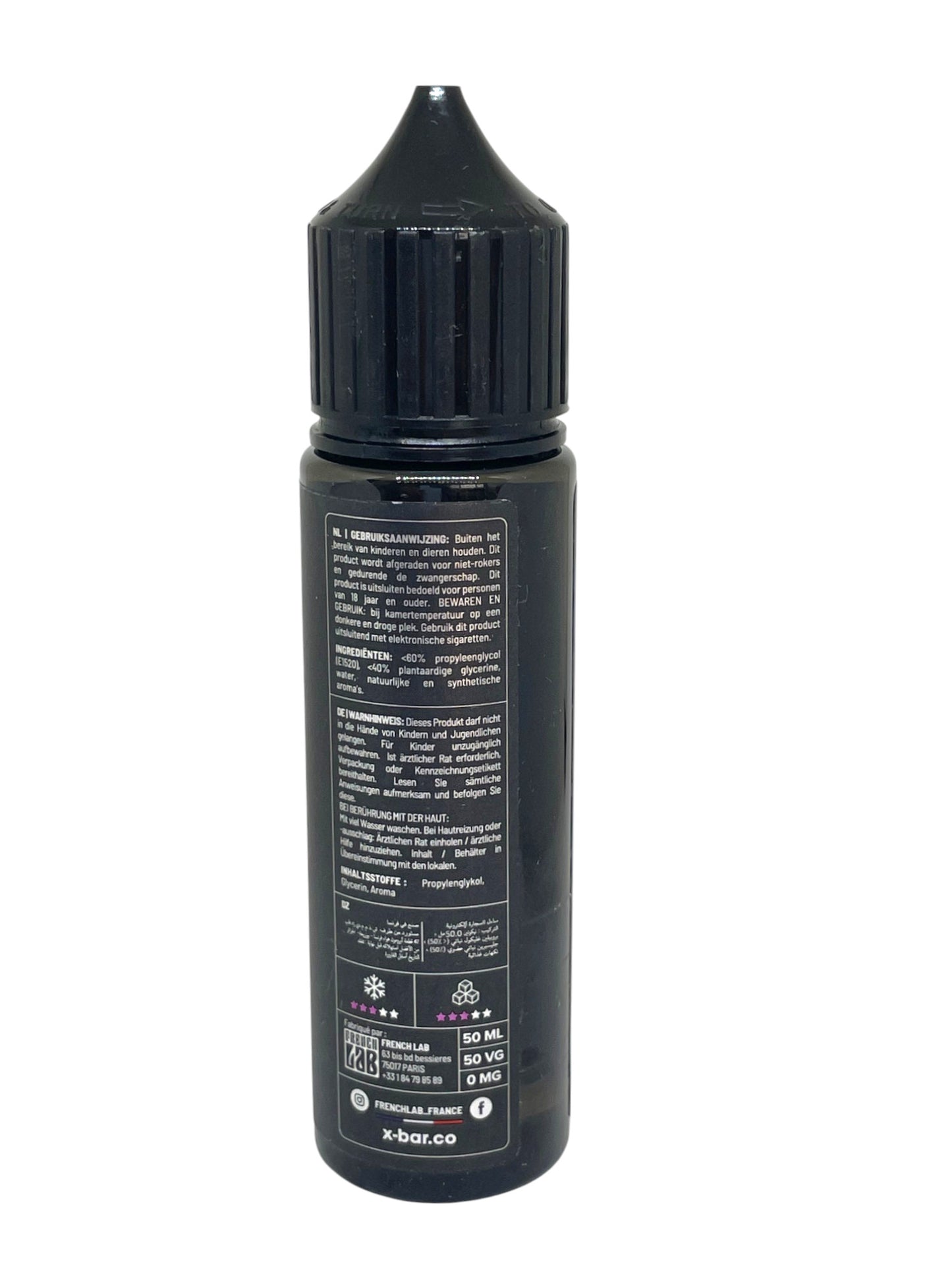 X-BAR E-liquido 50ml Mirtillo Lampone
