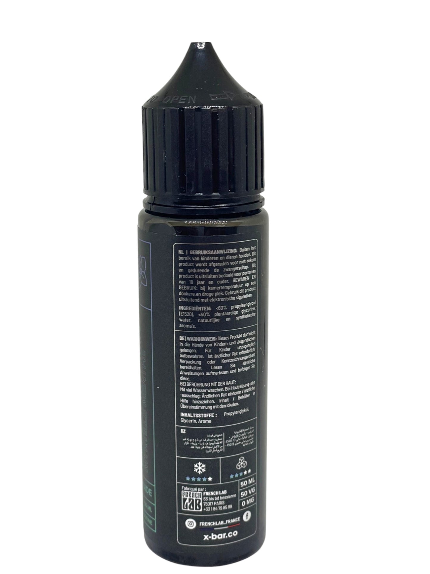X-BAR E-liquido 50ml Mirtillo Menta