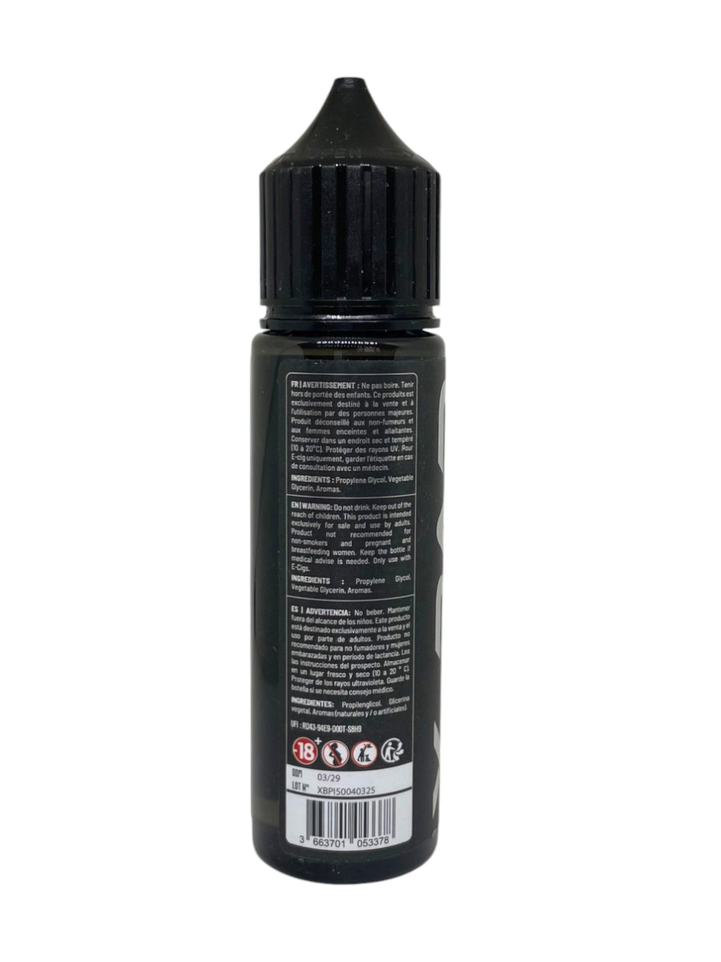 X-BAR E-liquido 50 ml Pesca Glacée