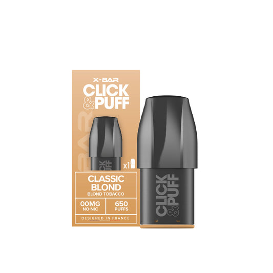 Click & Puff – Pod - Tabac Blond