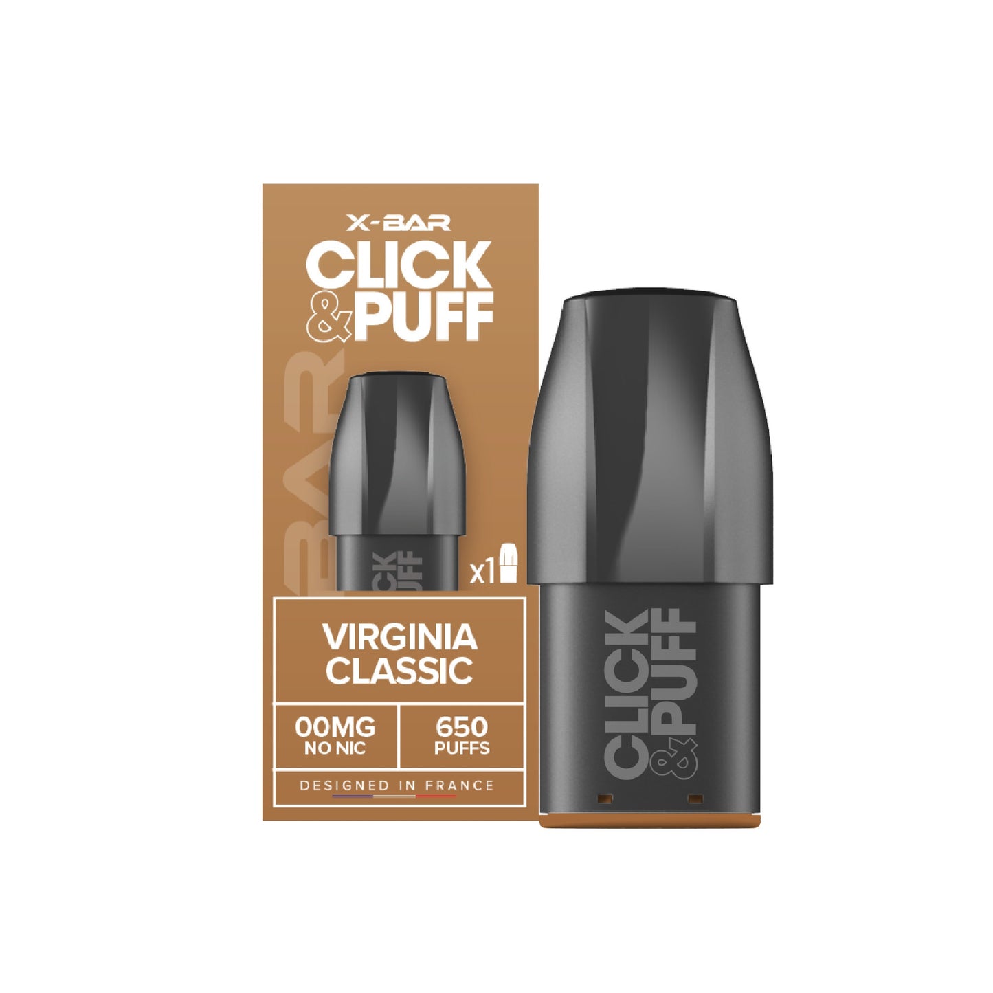 Click & Puff – Pod - Virginia Classic