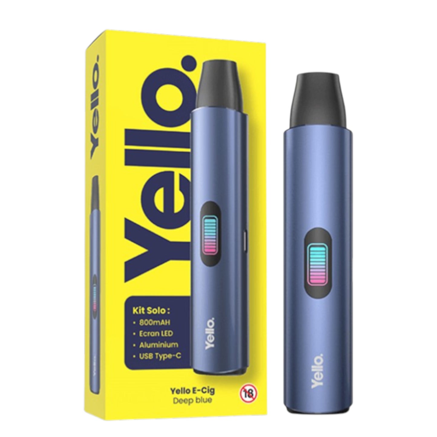 Batteria Yello ricaricabile solo, Pods non inclusi