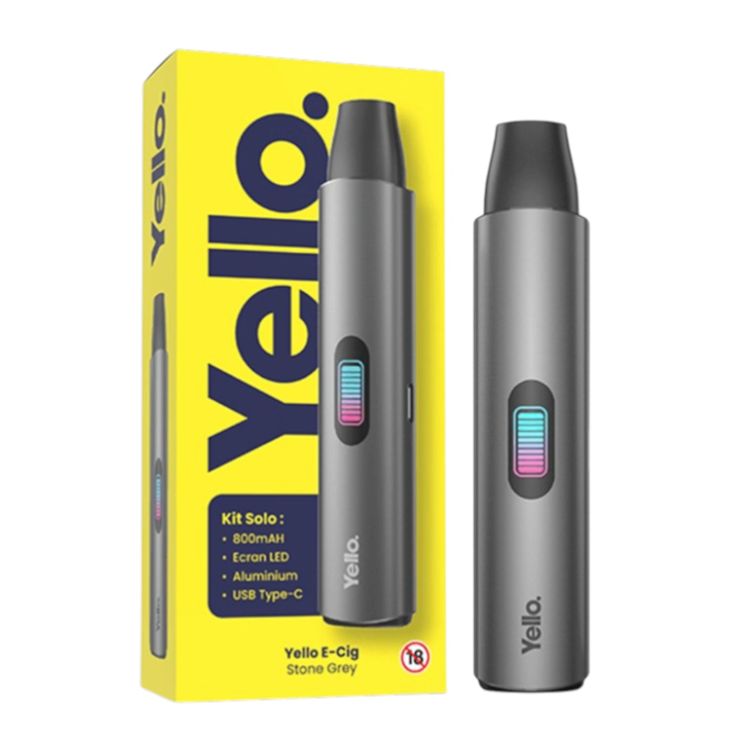 Batteria Yello ricaricabile solo, Pods non inclusi