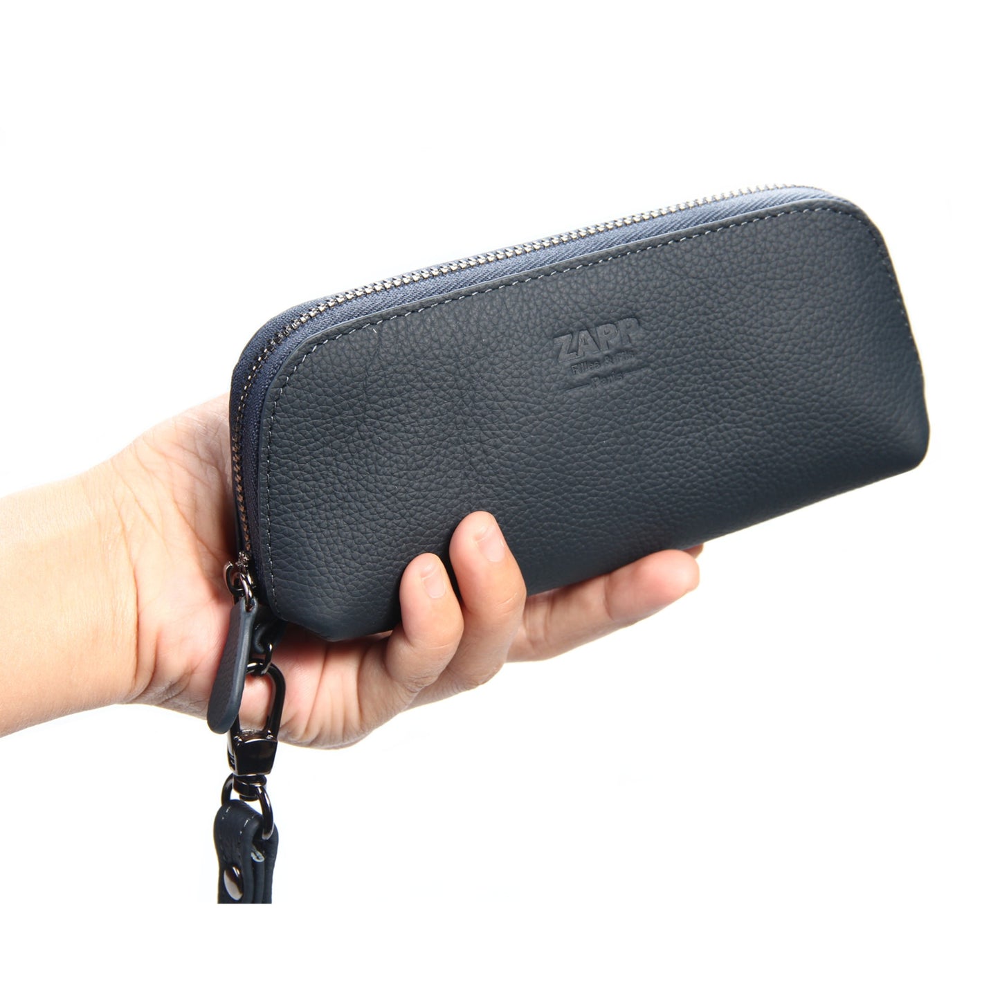 Double leather case for electronic cigarette