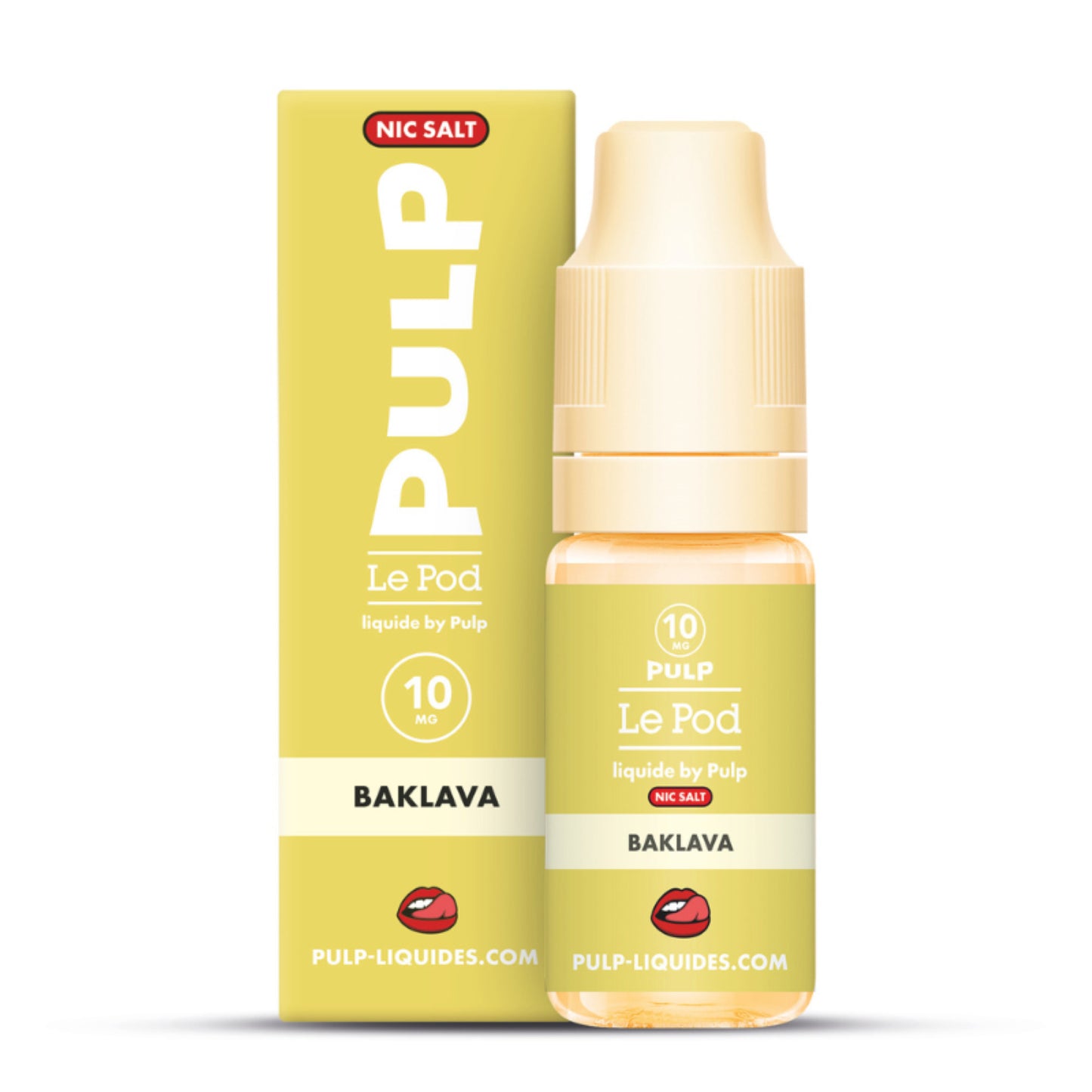Pulp Le Pod – Baklava - Líquido para vapear Nic Salt 10ml
