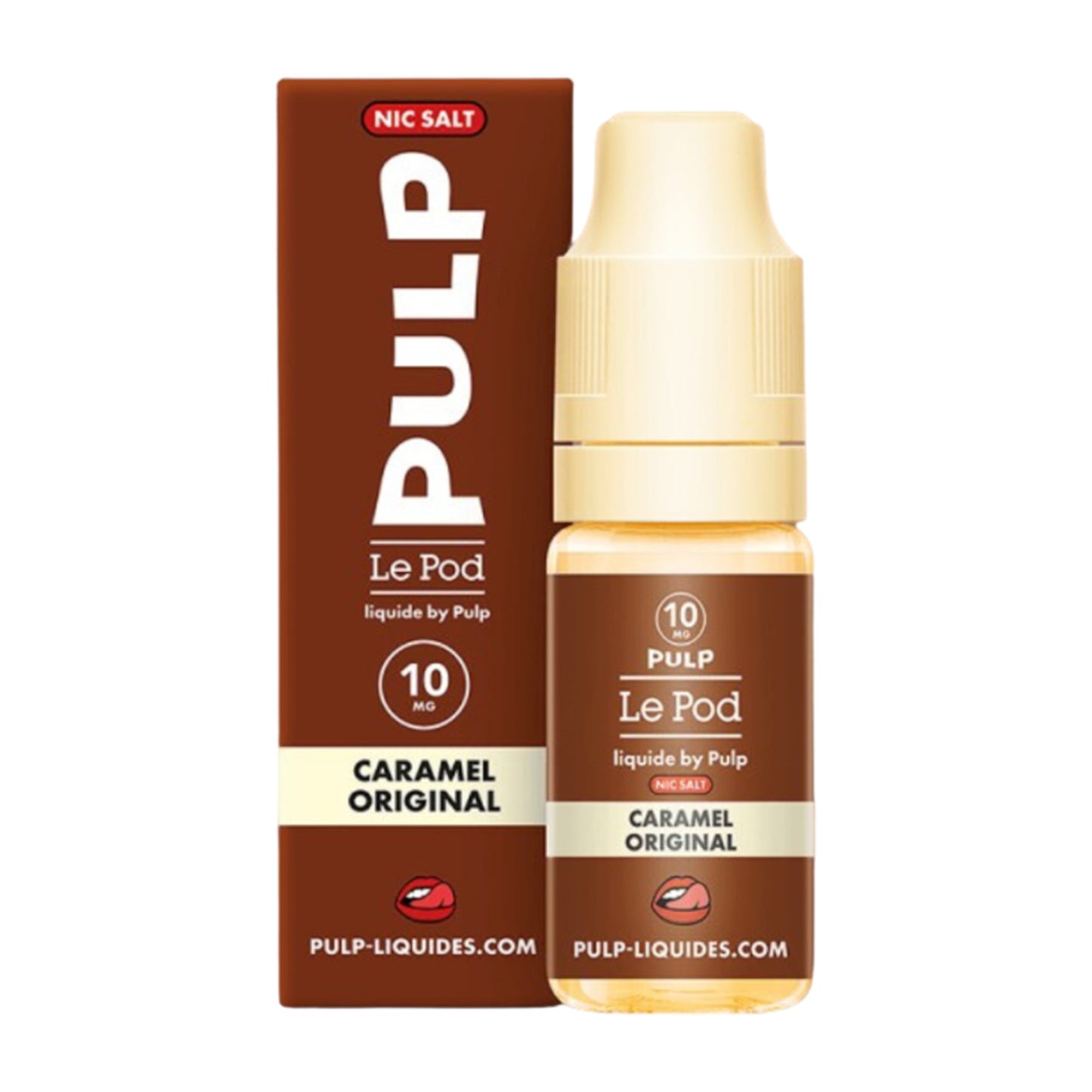 Pulp Le Pod - Caramelo Original – E-líquido Sales de Nicotina 10ml