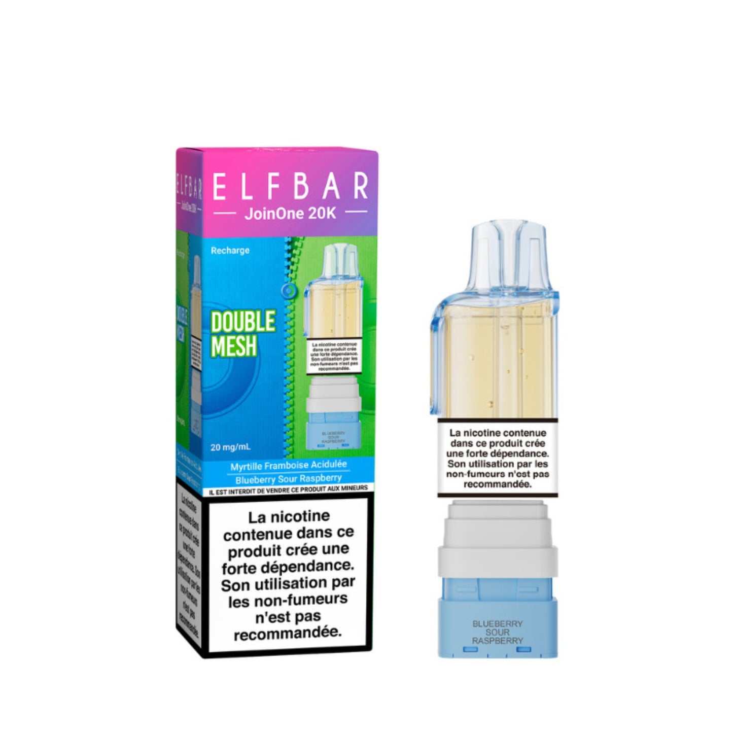 ELFBAR – JoinOne Pod Nakyslá borůvka s malinou 20 mg/ml