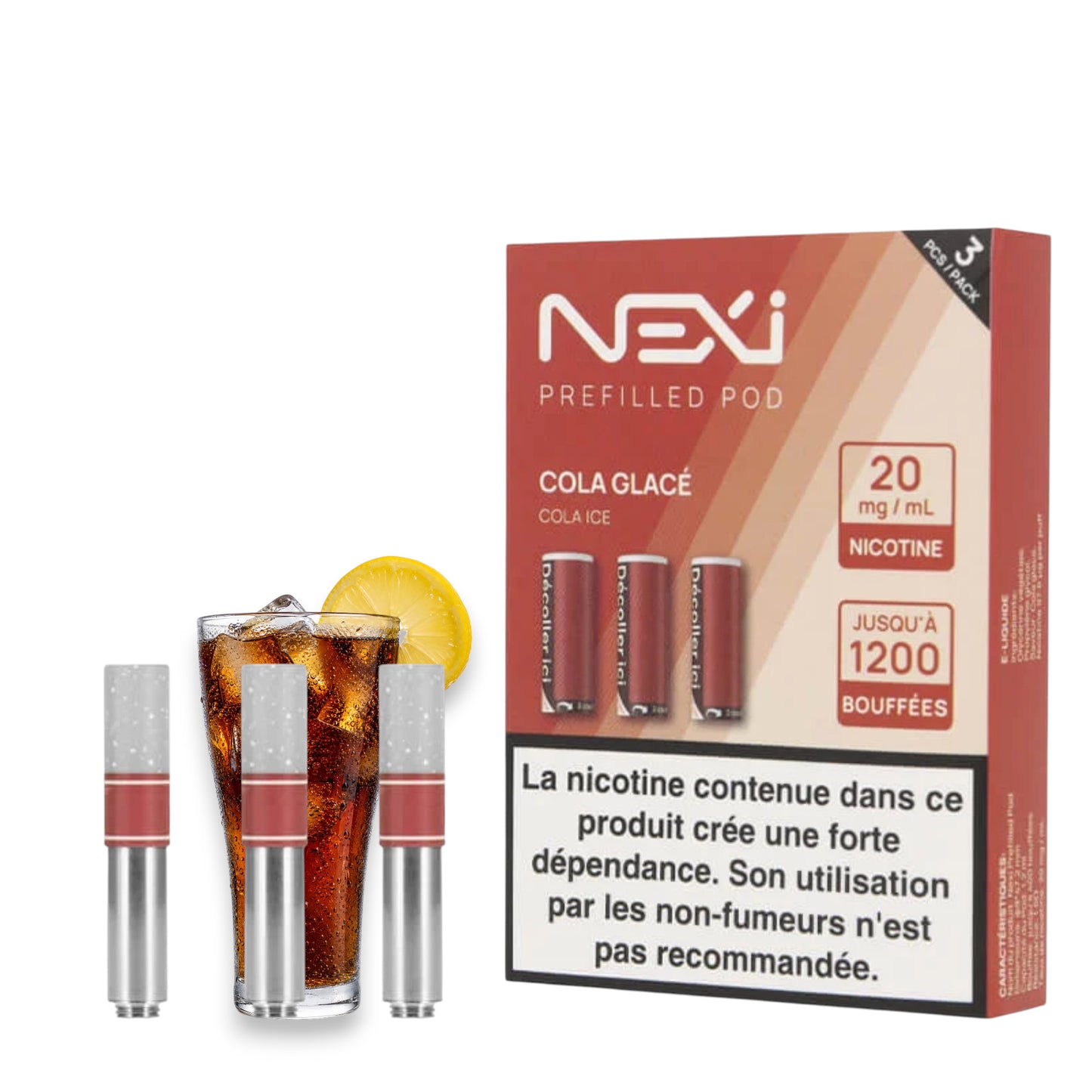 Aspire Nexi kazety po 3 – Ledová kola