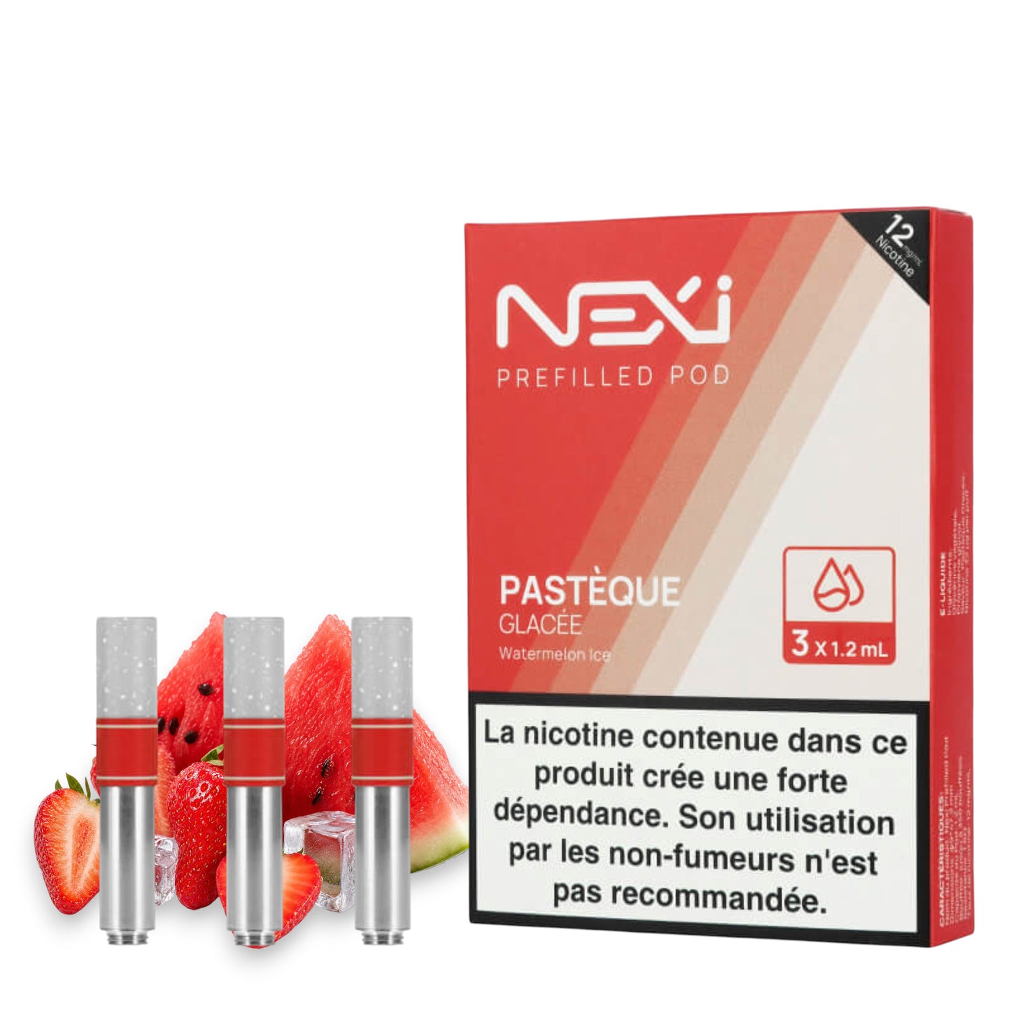 Aspire Nexi kazety po 3 – Ledový meloun