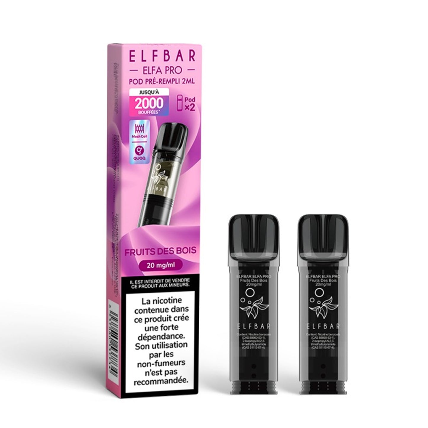 ELFBAR - ELFA Pro Pack of 2 Pods – Forest Fruits