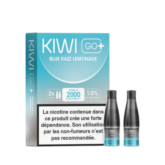 KIWI Go+ Pack de 2 Pods Blue Razz Lemonade