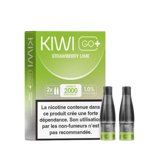 KIWI Go+ Pack de 2 Pods Strawberry Lime
