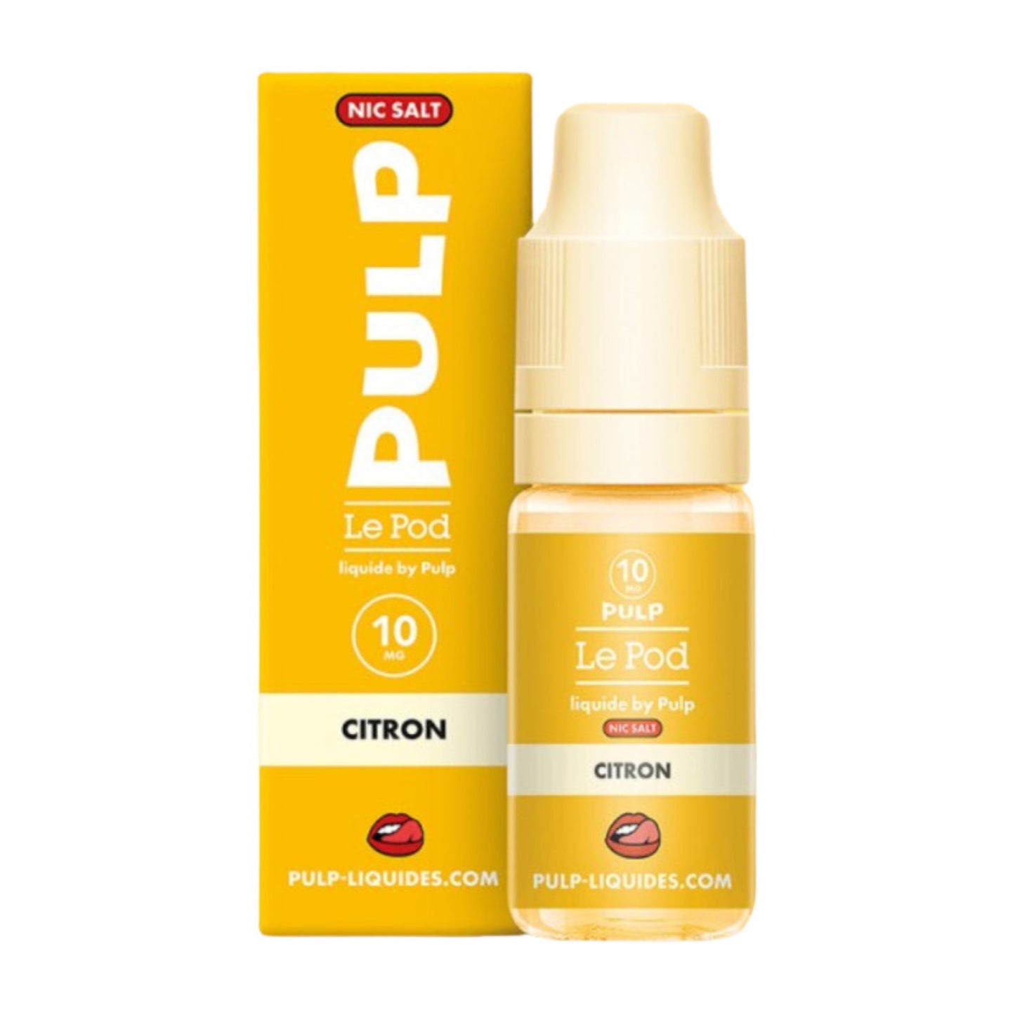 Pulp Le Pod - Limón – Líquido para vapear sales de nicotina 10ml