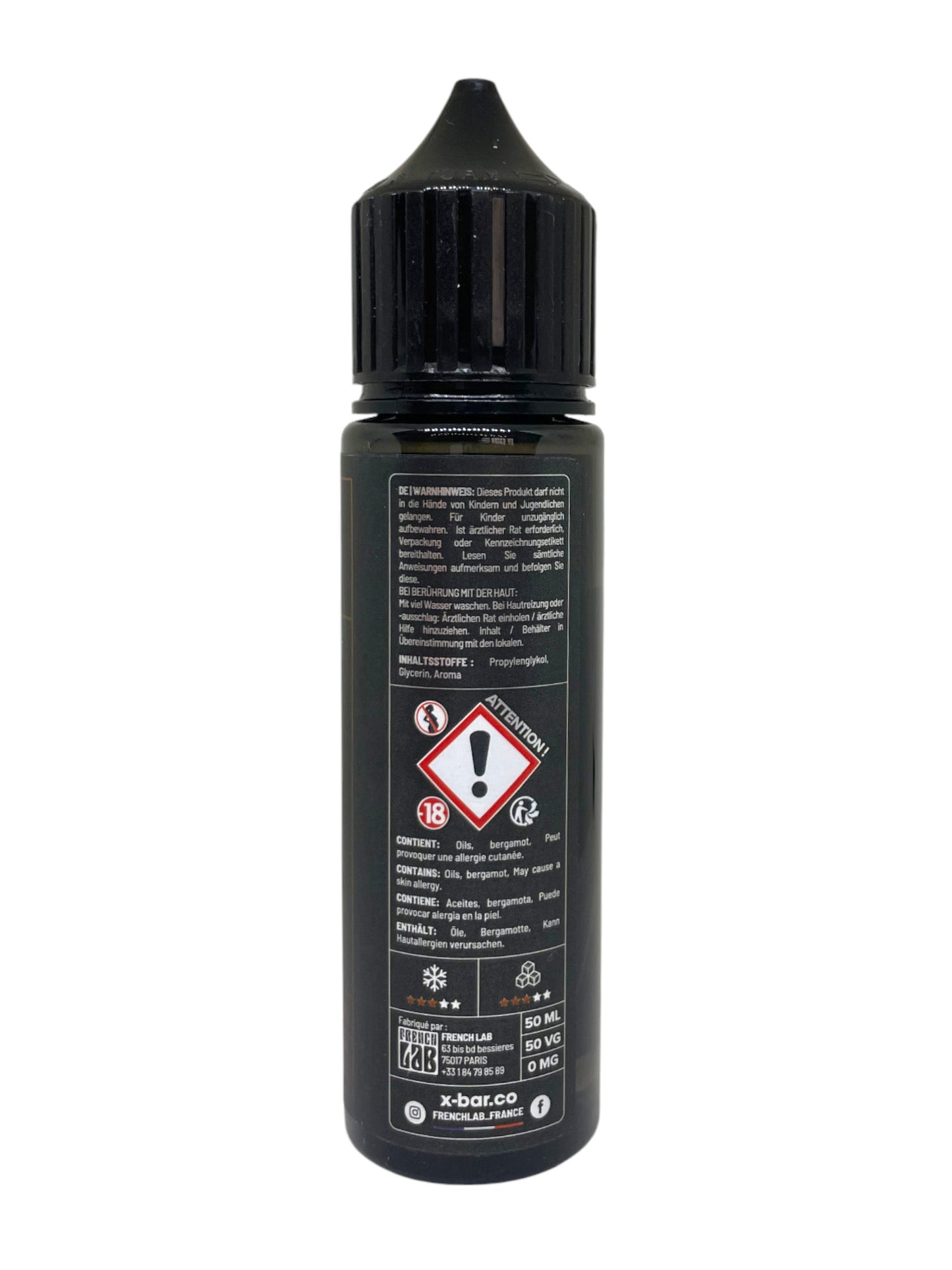 X-BAR E-liquido 50ml Cola Frizzante