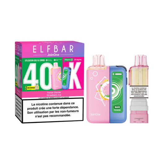 ELFBAR JoinOne 40K – Fraise Glacée – 20 mg/ml