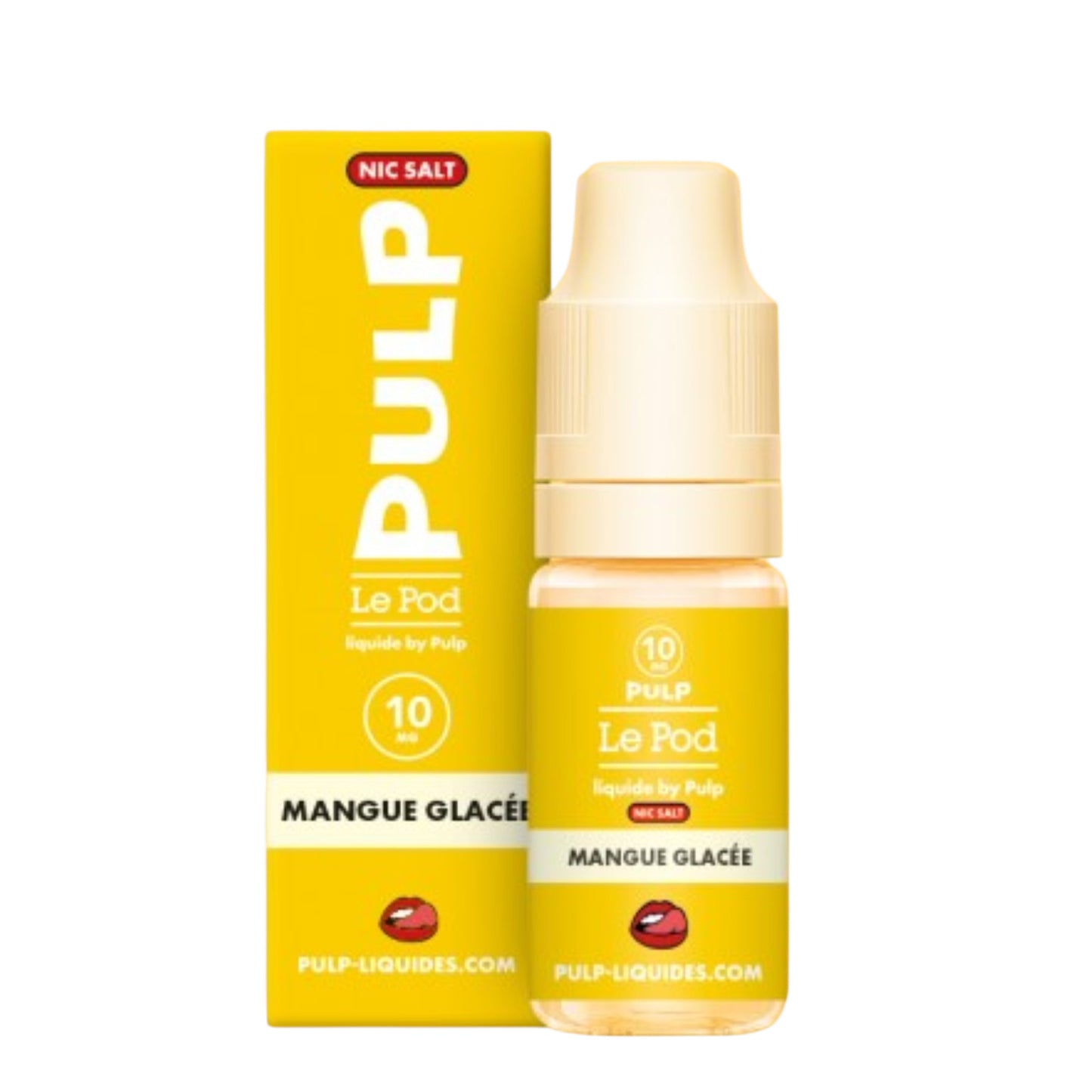 Pulp Le Pod – Mango helado - Líquido para vapear Nic Salt 10ml