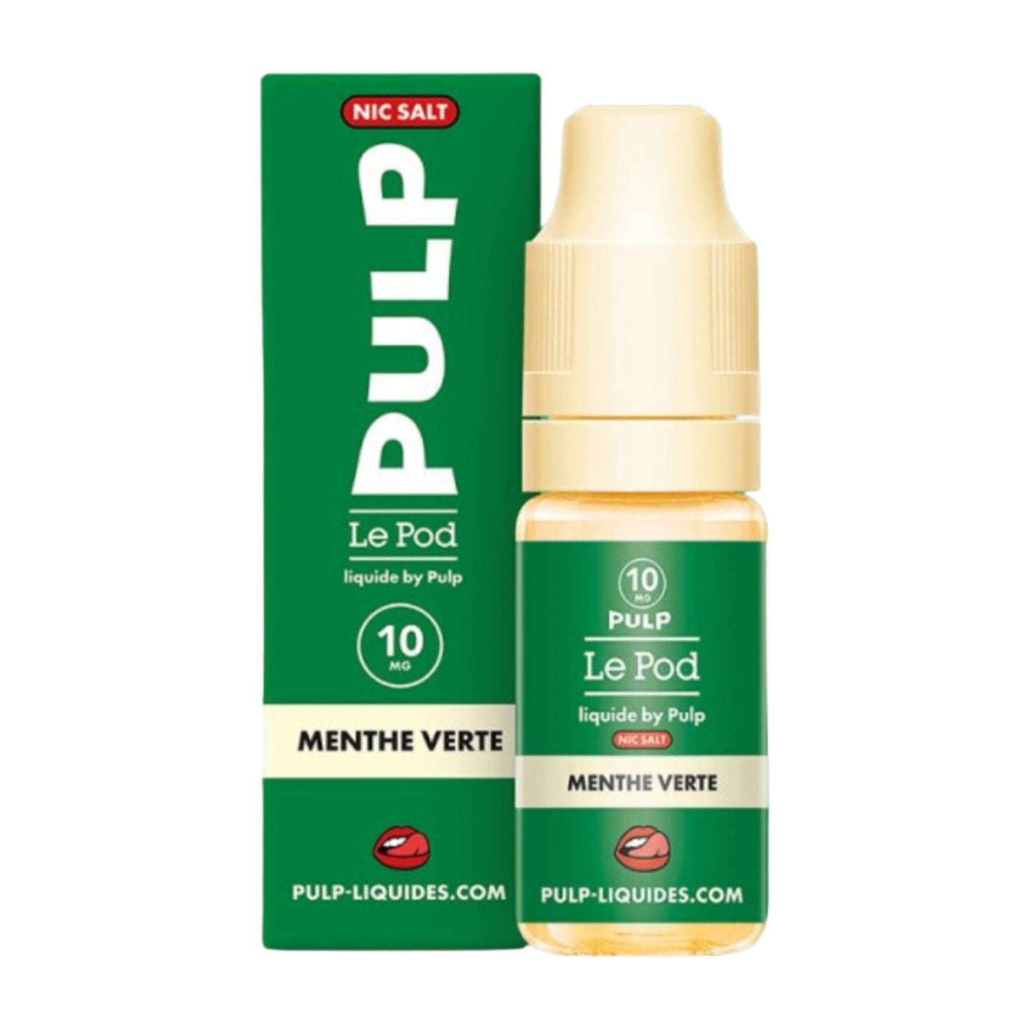 Pulp Le Pod – Menta Verde – E-líquido Nic Salt 10ml