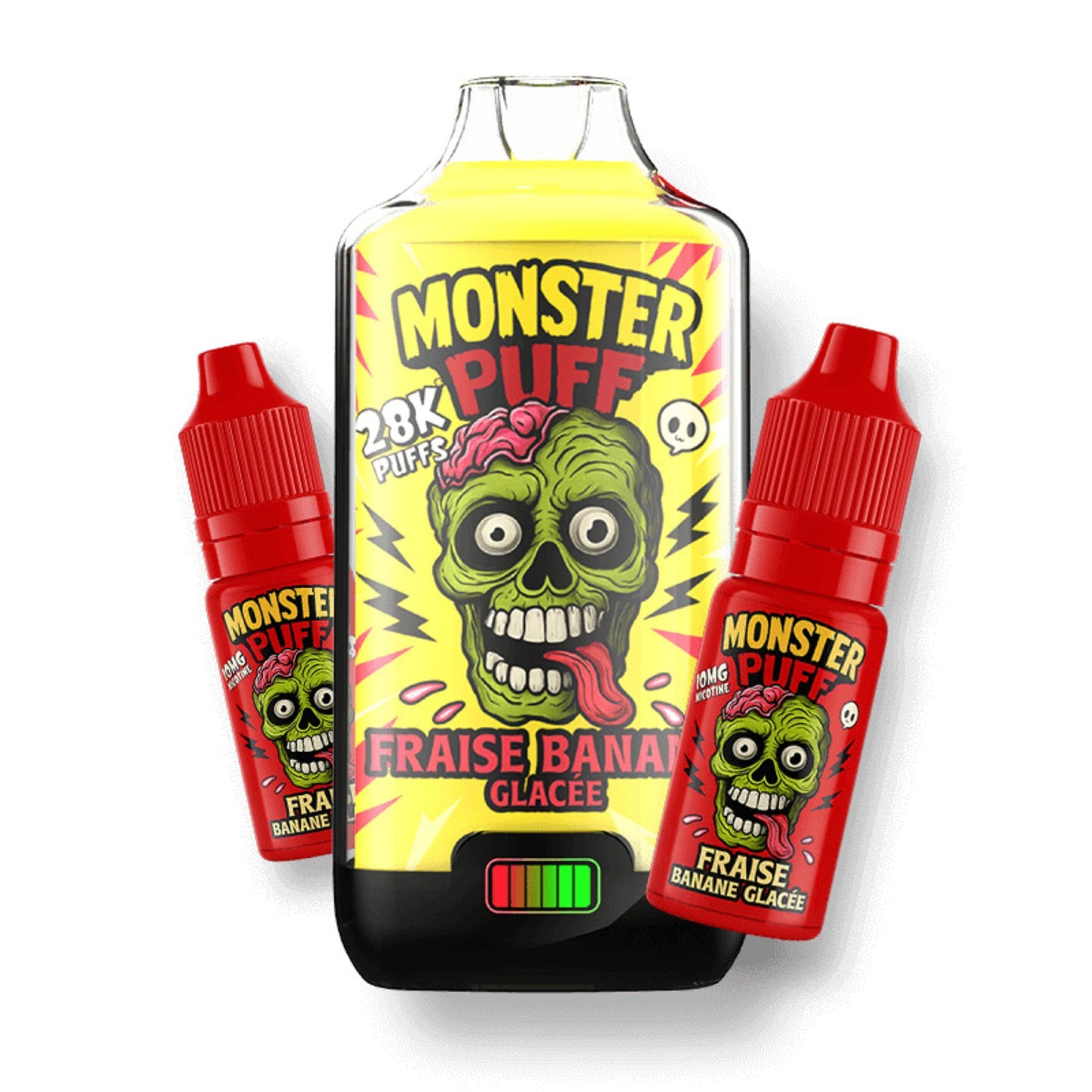 Kit Monster 28k - Strawberry Banana Ice