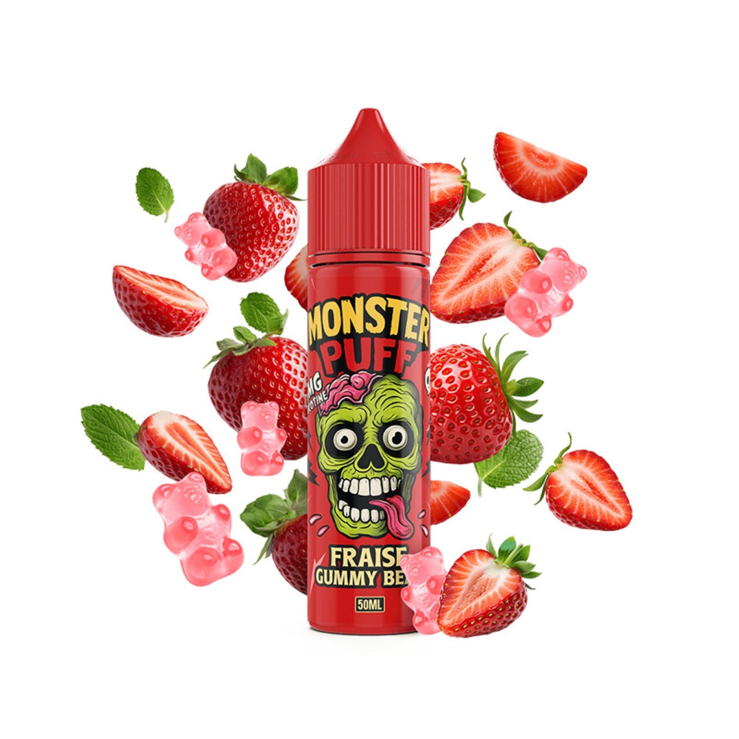 Monster 50ml - Strawberry Gummy Bear