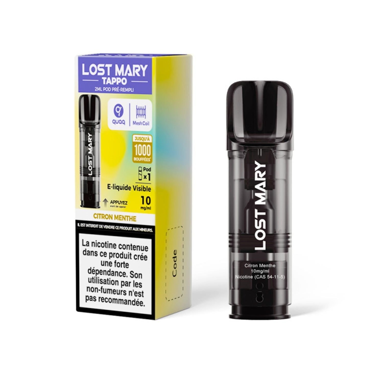 Lost Mary Tappo Pod 2 ml 10 mg