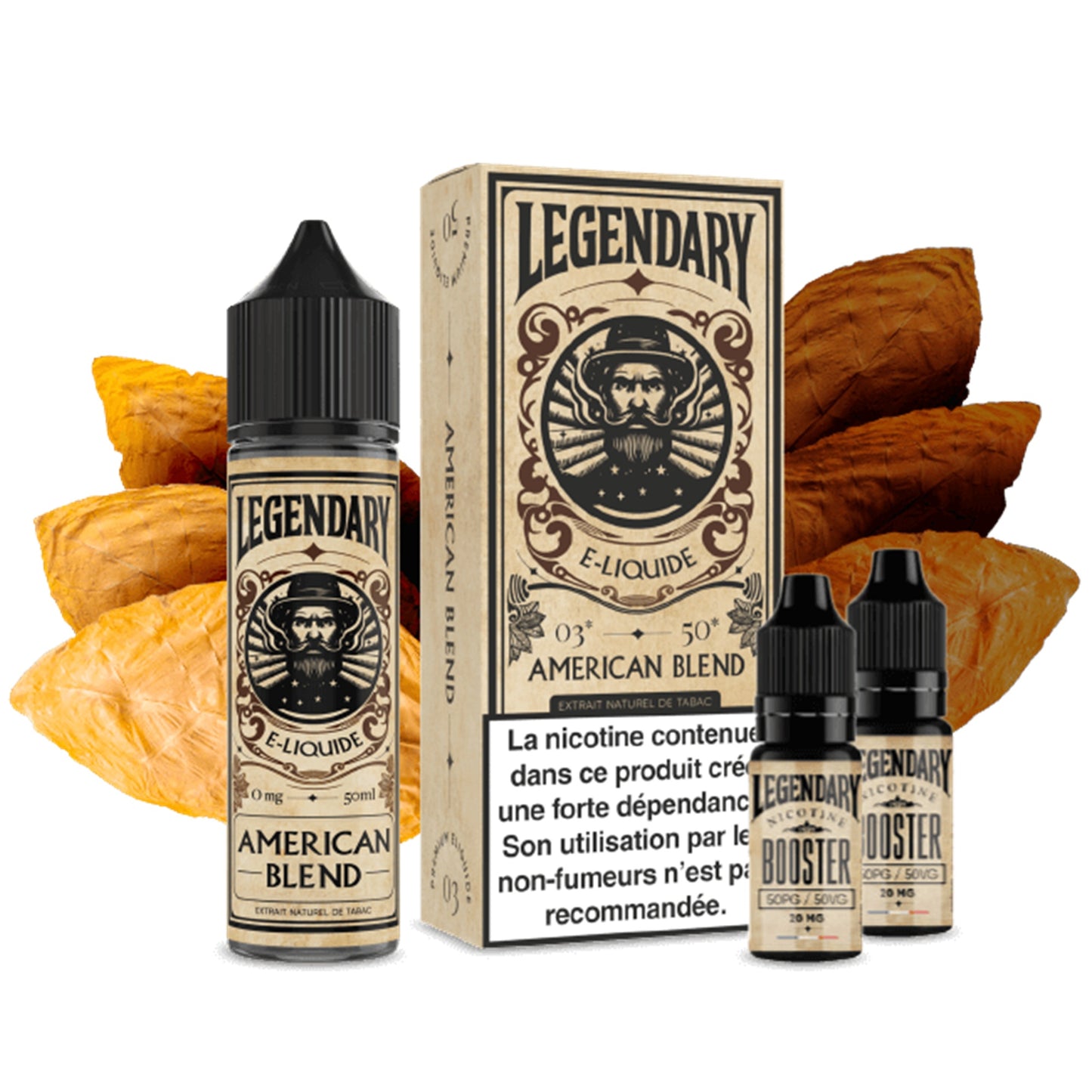 Legendary E-liquide American Blend 50 ml