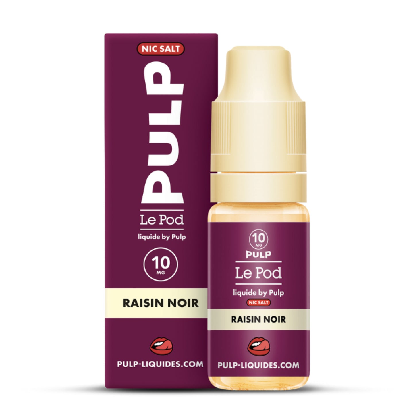 Pulp Le Pod – Uva Negra - E-líquido Sales de Nicotina 10ml