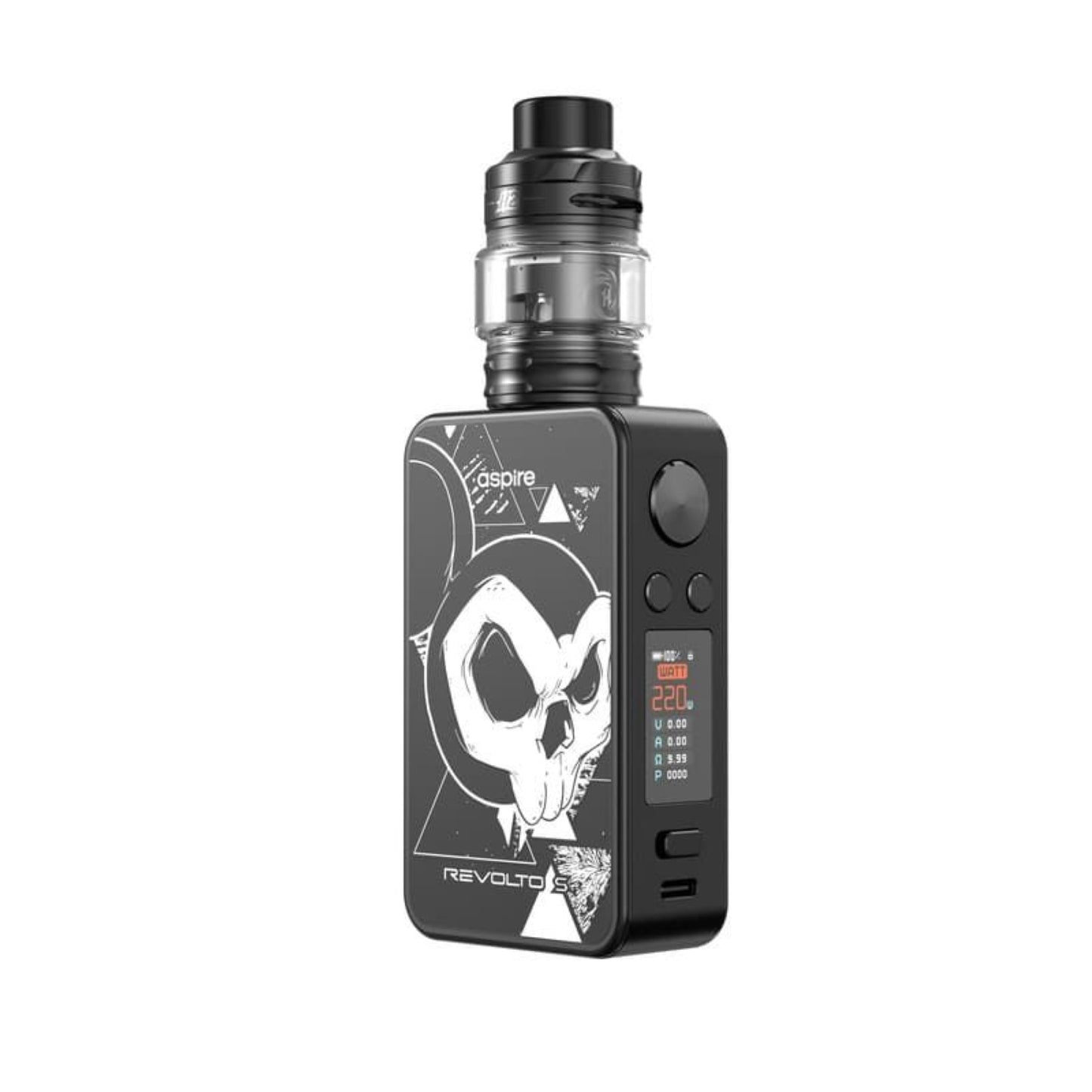 Aspire – Kit Revolto S - speciální edice Černá & Skeleton Nexus