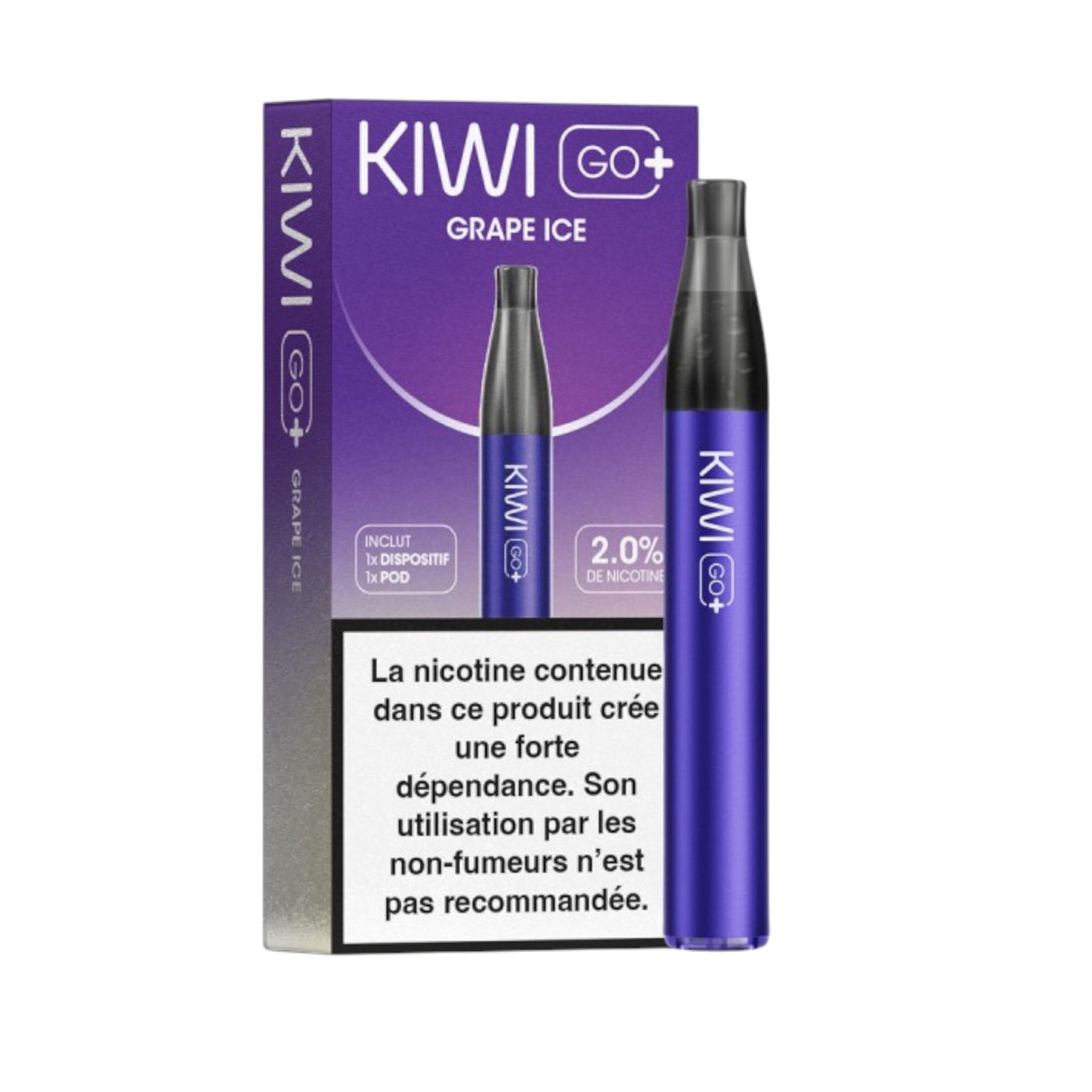 Starter kit KIWI Go+ Grape Ice