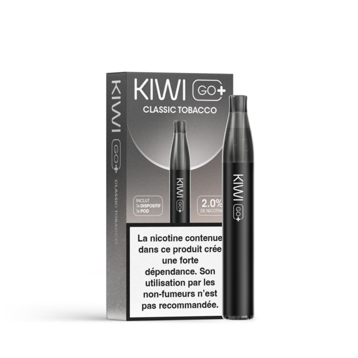 Starter kit KIWI Go+ 20mg Classic Tobacco