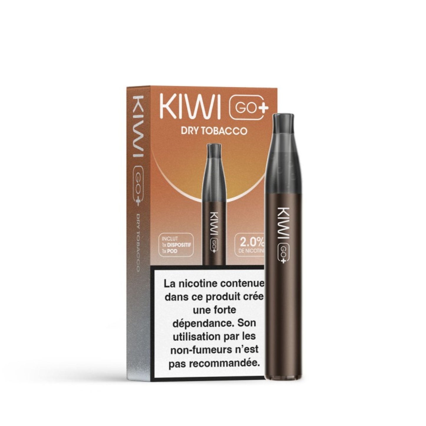 Starter kit KIWI Go+ 20mg Dry Tobacco