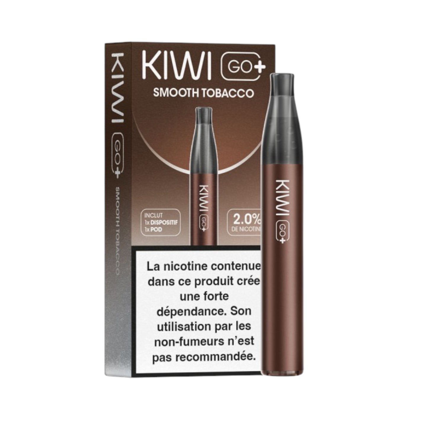 Starter kit KIWI Go+ Smooth Tobacco