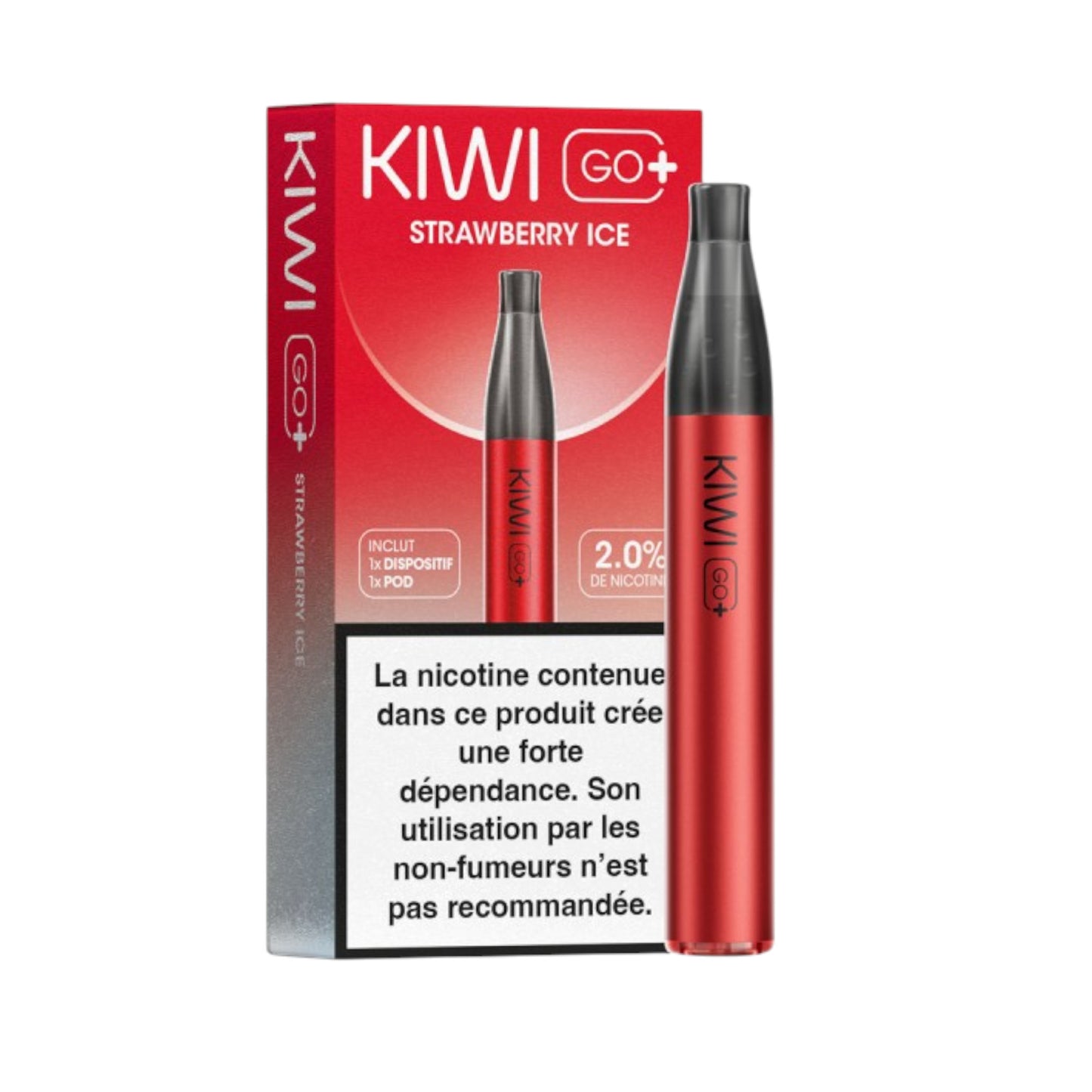 Starter kit KIWI Go+ Strawberry Ice