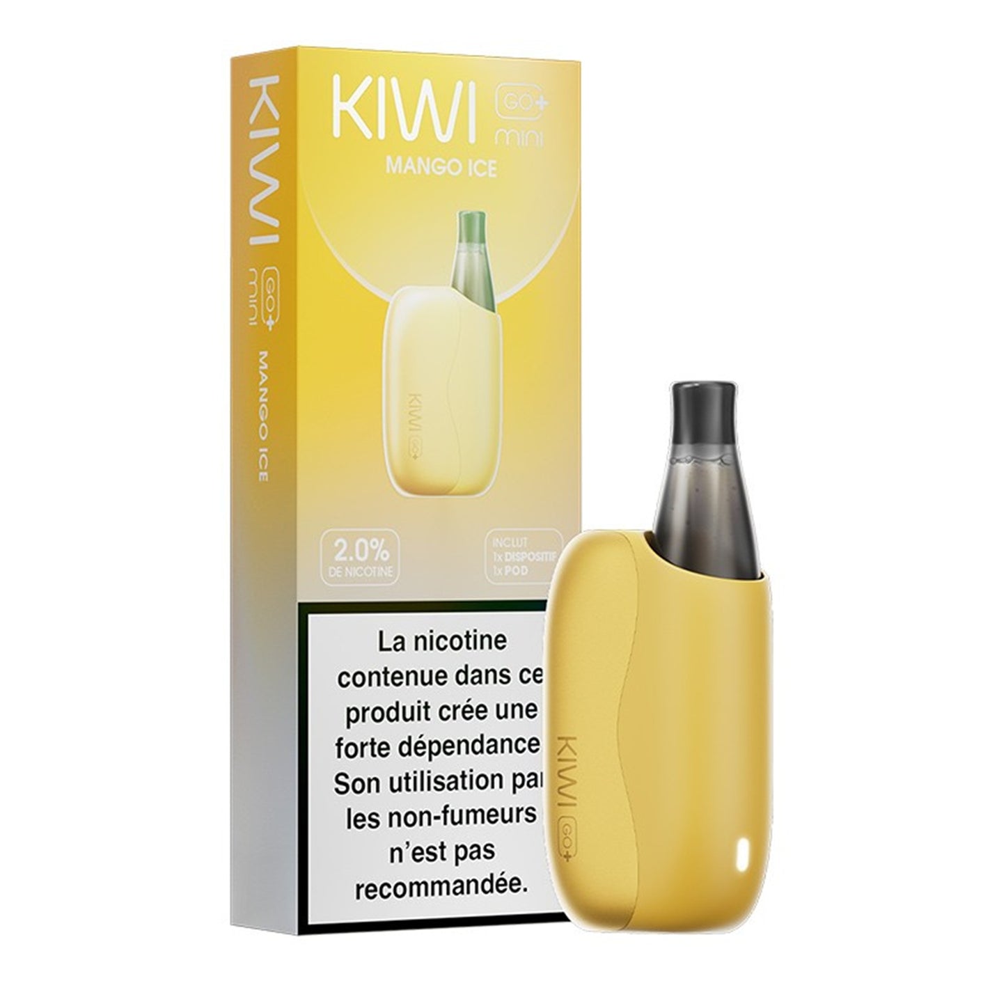KIWI GO+ Kit Sigaretta elettronica Fragola ghiacciata
