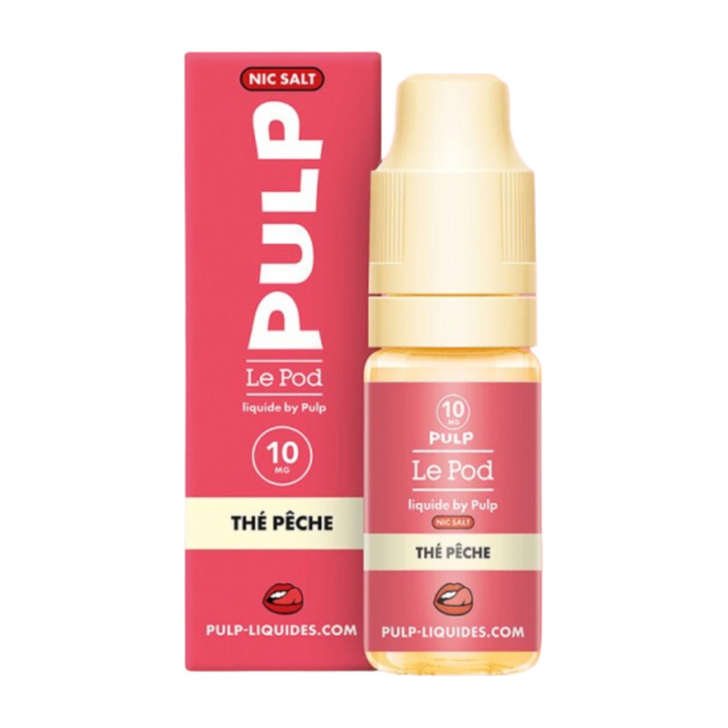 Pulp Le Pod – Té Melocotón – E-líquido sales de nicotina 10ml